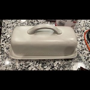 H&H butter dish